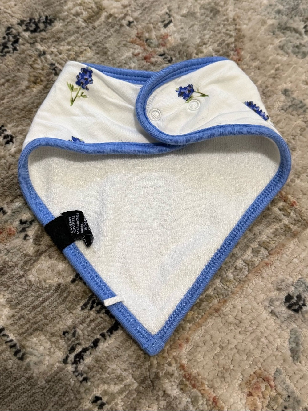 Kyte BABY Bluebonnet Bundle Bib + Onesie - Picture 4 of 4